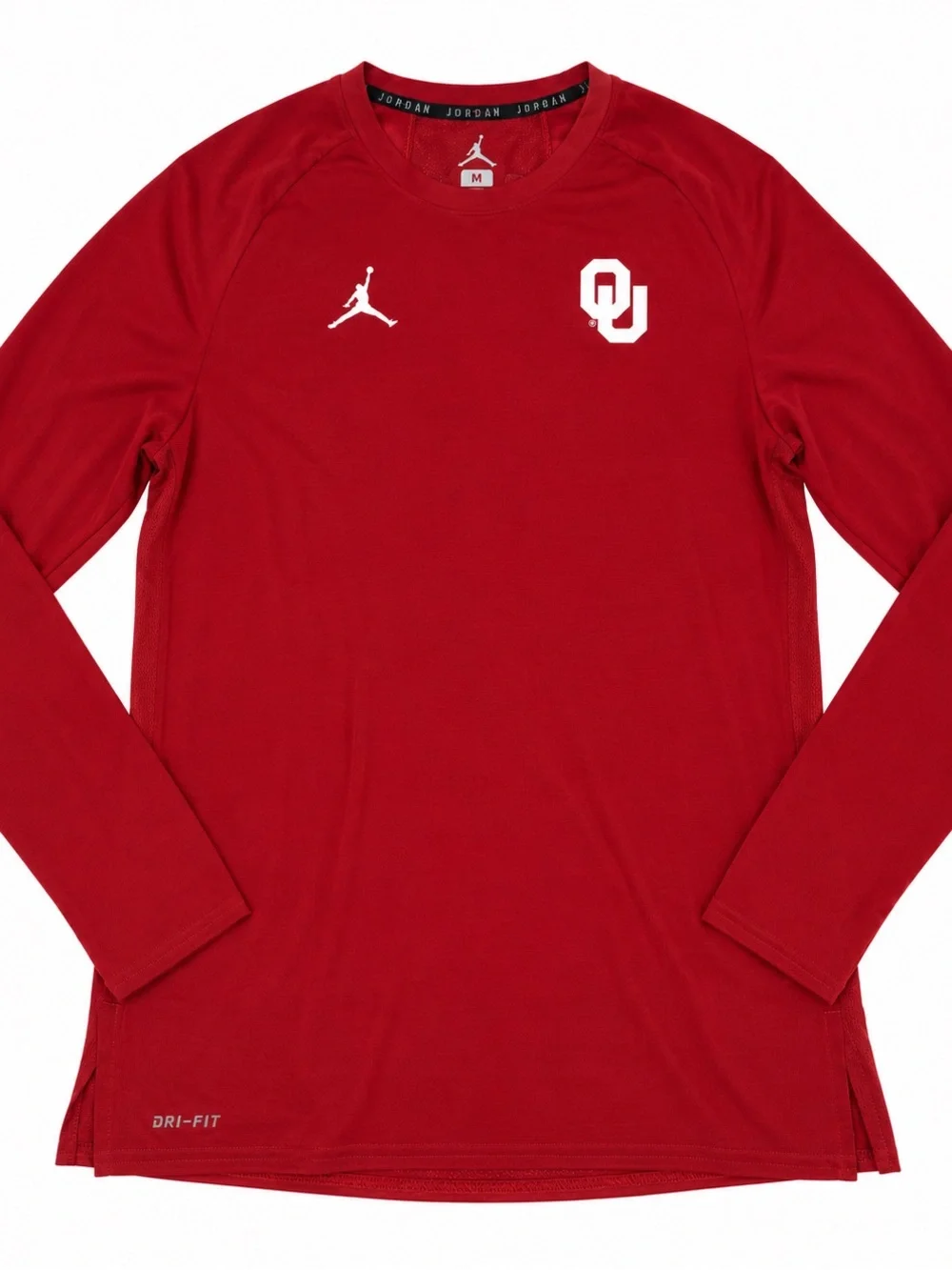 Jordan Women's Crimson OU Dri-FIT Crewneck Sweater